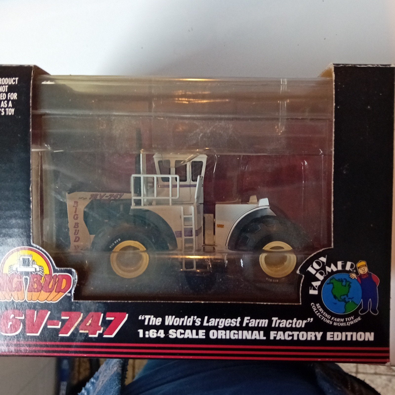 ERTL Big Bud 16V-747 Tractor 1 : 64, Kinderen en Baby's, Speelgoed | Speelgoedvoertuigen, Nieuw, Ophalen of Verzenden