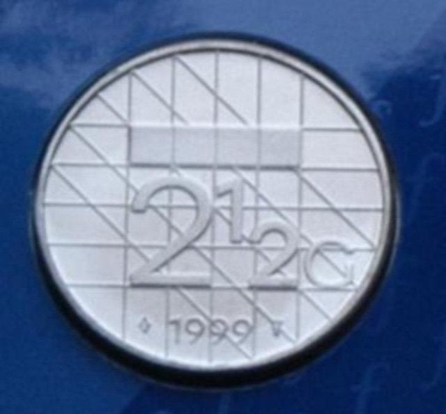 Rijksdaalder 1988 1989 1990 1996 1997 1999 2000 2001 UNC, Ophalen of Verzenden, Koningin Beatrix, 2½ gulden, Losse munt