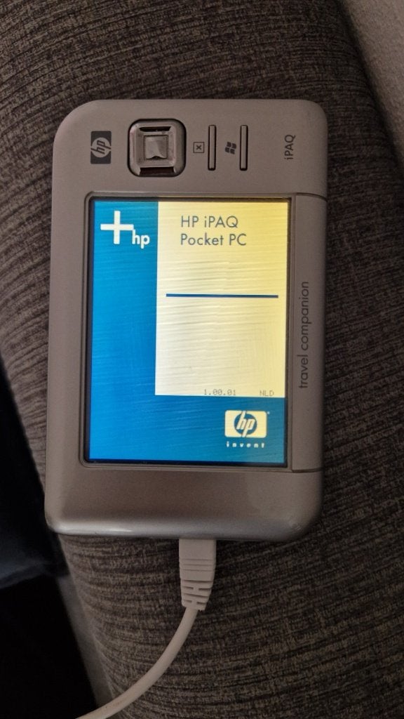 Retro! HP iPaq RX5935 PDA Pocket PC (TomTom), Telecommunicatie, Gebruikt, Gps-ontvanger, Compaq, Ophalen of Verzenden