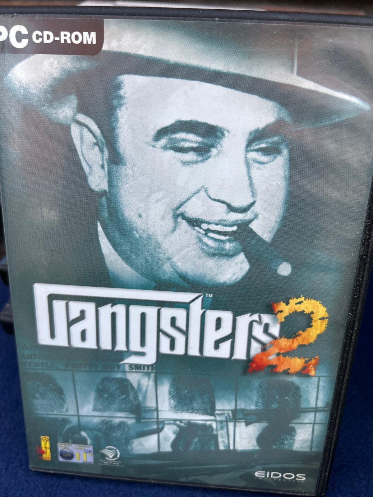 Gangsters 2 PC CD-ROM - Strategie en Actie Game, Ophalen, Gebruikt, 1 speler, Strategie en Constructie