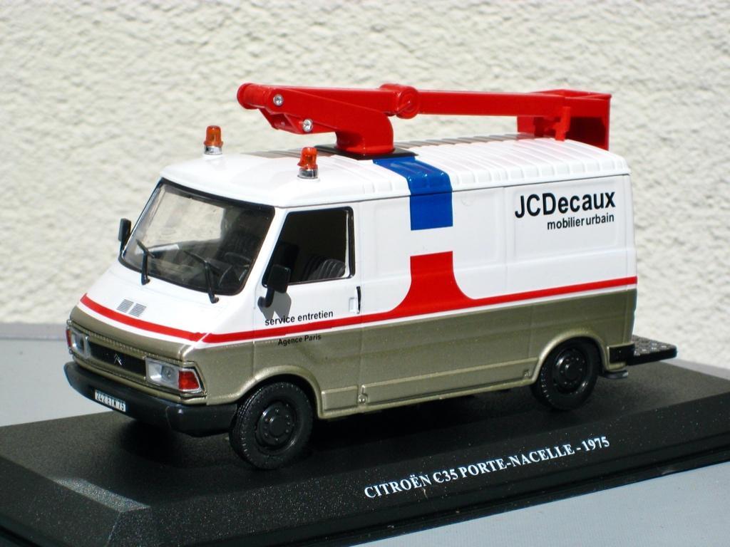 Citroen C35 1975 JCD + hoogwerker Altaya utilitaire 1:43, Hobby en Vrije tijd, Ophalen of Verzenden, Nieuw, Auto, Overige merken
