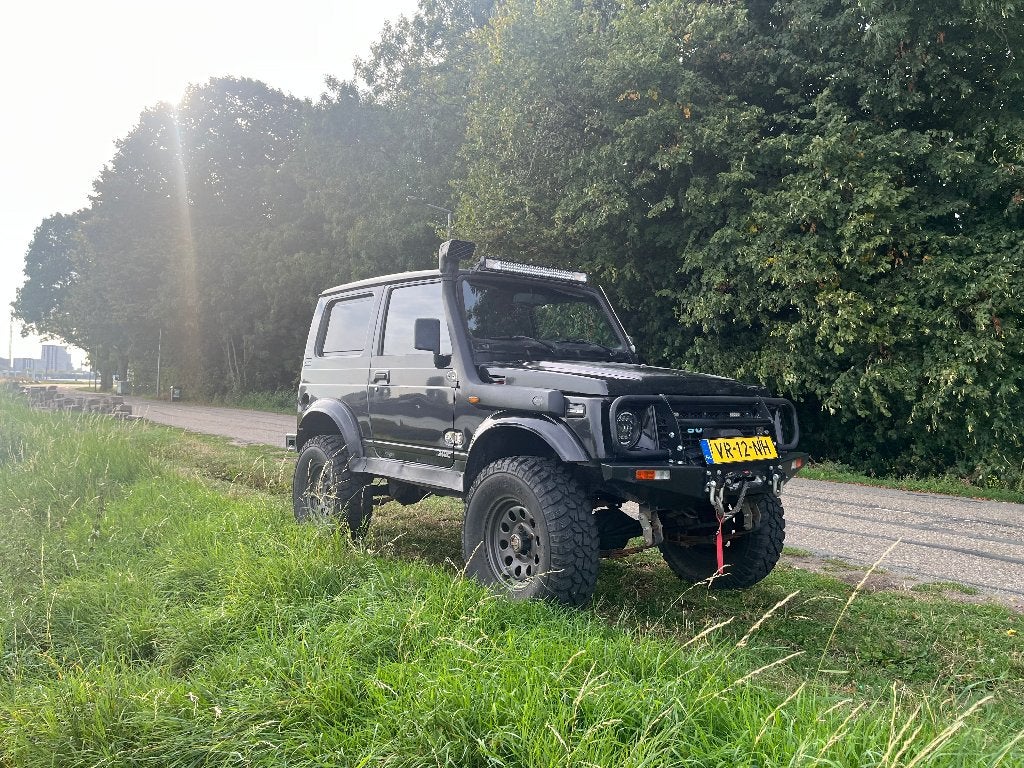 Suzuki Samurai 1.3 4WD 1992 SJ 413, 460 kg, Zwart, Origineel Nederlands, Handgeschakeld