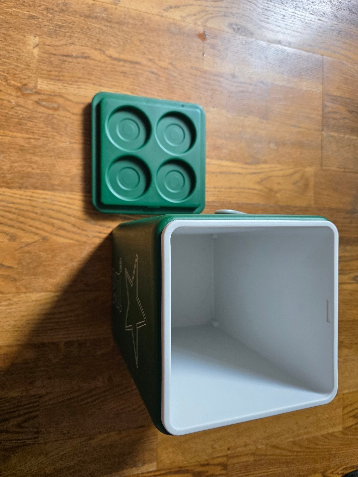 Heineken Koelbox - Groen met Ster Logo, Caravans en Kamperen, Koelboxen, Ophalen, Gebruikt, Koelbox, Koelelement