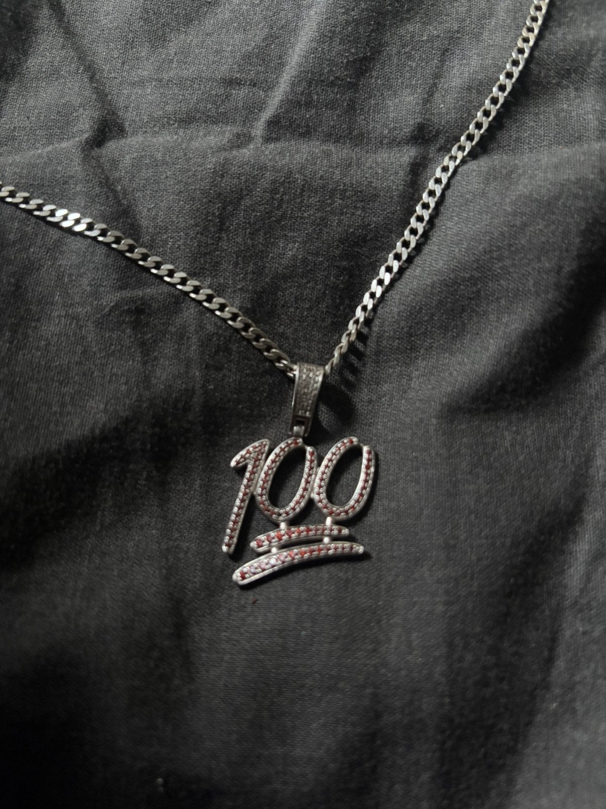 Zilveren ketting met zilveren hanger nieuw, Ophalen of Verzenden, Zo goed als nieuw, Zilver