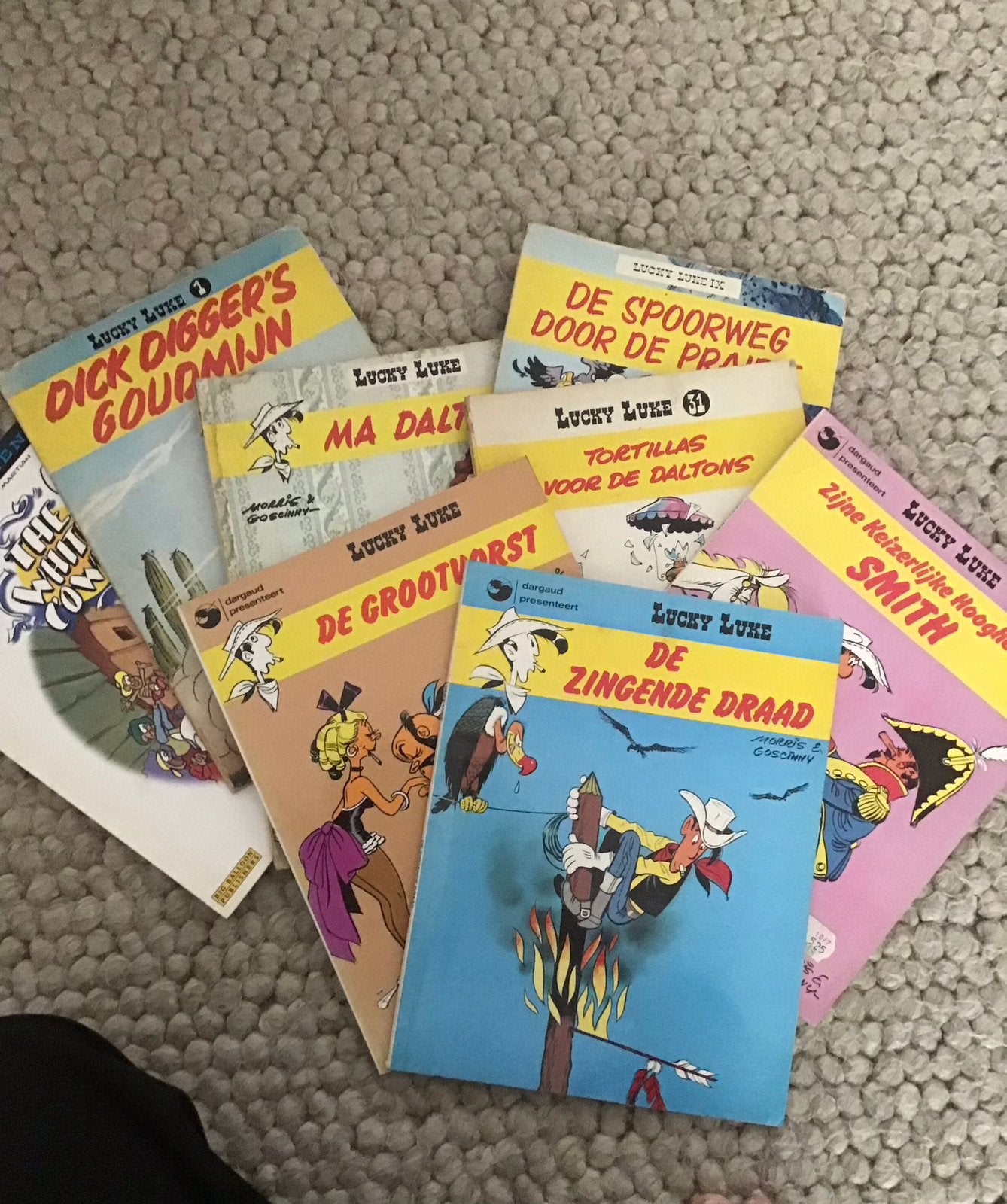 Lucky Luke Stripboeken, Meerdere stripboeken, Ophalen, Gelezen