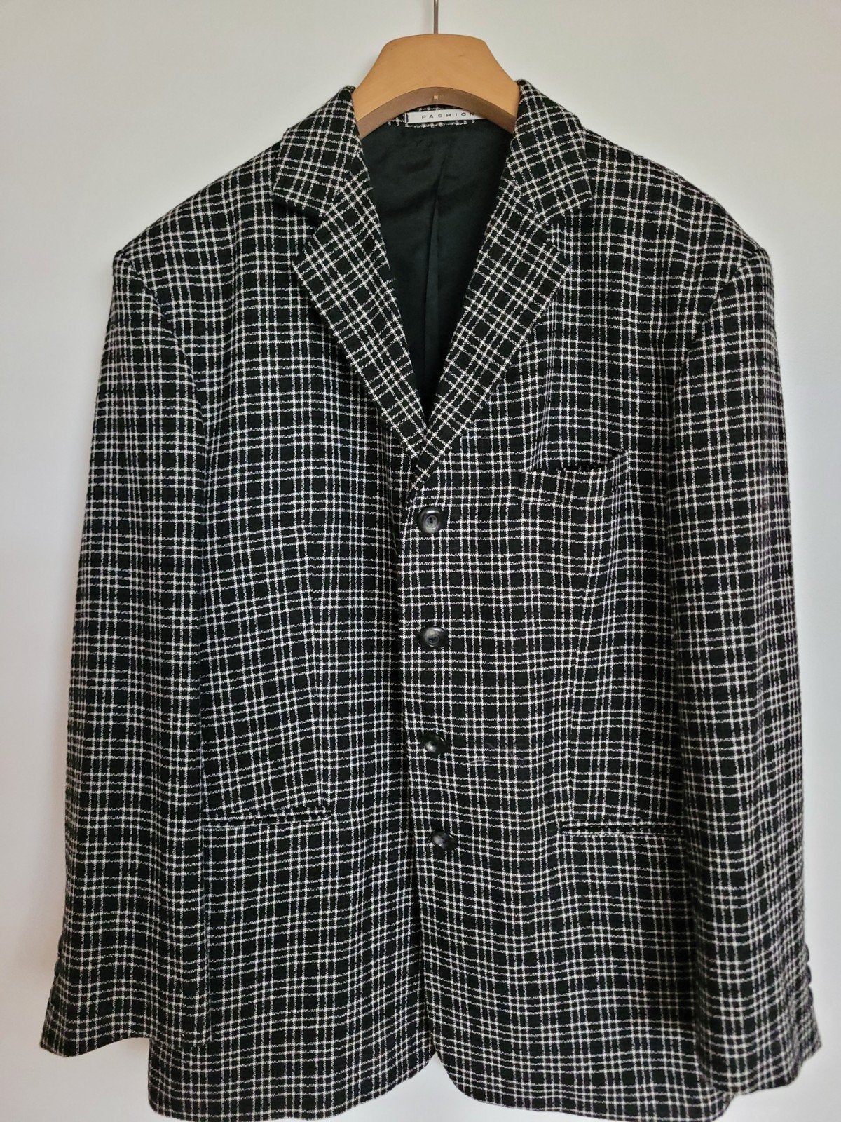Vintage jr'80/'90 kolbert "Pashion" mt50, Ophalen of Verzenden, Zo goed als nieuw, Maat 48/50 (M), Zwart