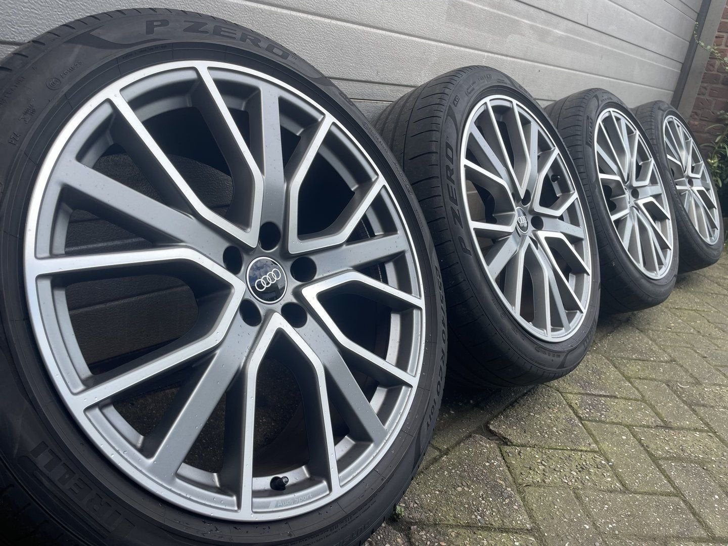 20 " Audi A6 S6 C8 Allroad Q3 SQ3 RSQ3 A7 S7 4K A8 D5 velgen, 19 inch, Gebruikt, 255 mm, -