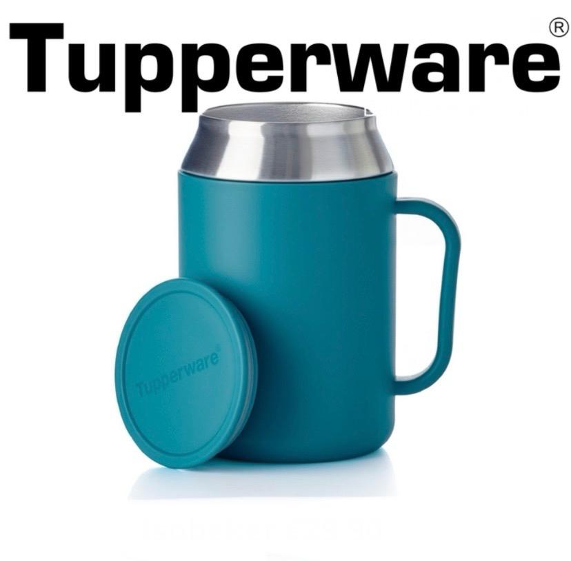 Tupperware Iso Coffee Mug / Thermo Beker # 400 ml, Ophalen of Verzenden, Nieuw, Beker of Kan