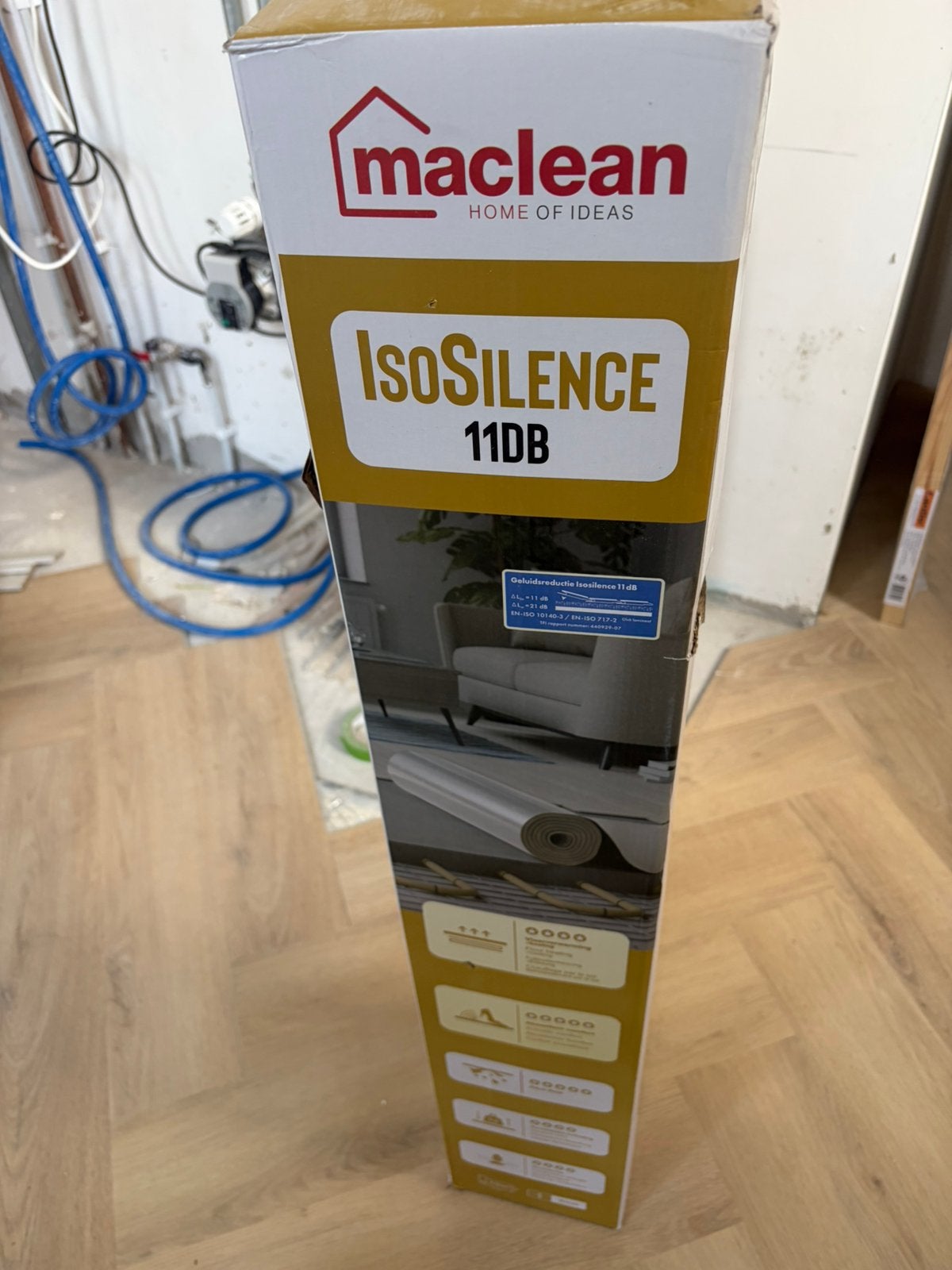 Omdervloer IsoSilence 11DB, Ophalen, Overige materialen, 30 cm of meer, Overige typen