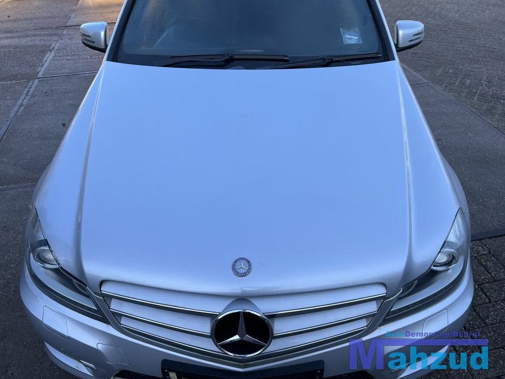 MERCEDES C KLASSE W204 zilver 775 motorkap 2011-2014, Gebruikt, Mercedes-Benz AG, Mercedes-Benz, Ophalen of Verzenden