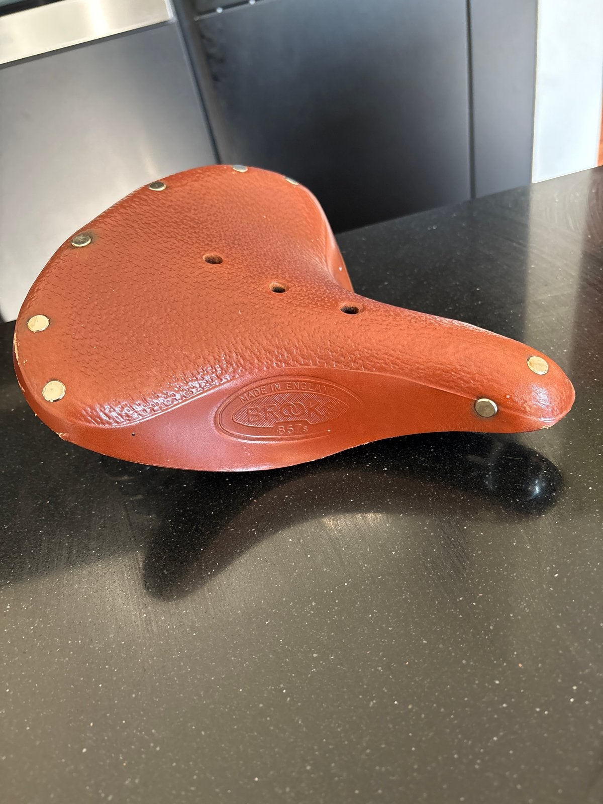 Brooks B67 S lederen fietszadel - Comfort en stijl, Fietsen en Brommers, Leer, Verzenden, Bakfiets, Zo goed als nieuw