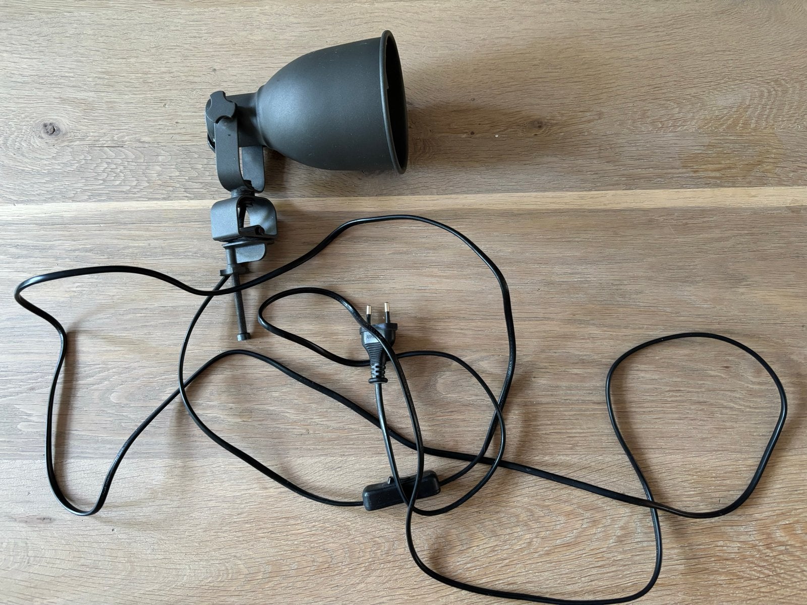 IKEA Hektar Klemlamp - Zwart, Zo goed als nieuw, Zwart, Industrieel, Zo goed als nieuw, Ophalen