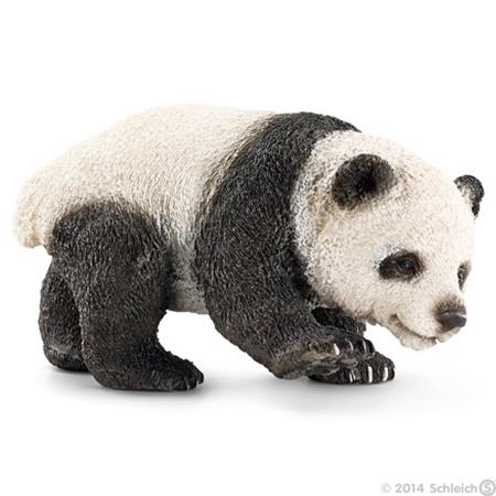 Schleich 14707 panda jong, dierfiguur, Ophalen of Verzenden, Zo goed als nieuw, Overige soorten, Beeldje of Figuurtje