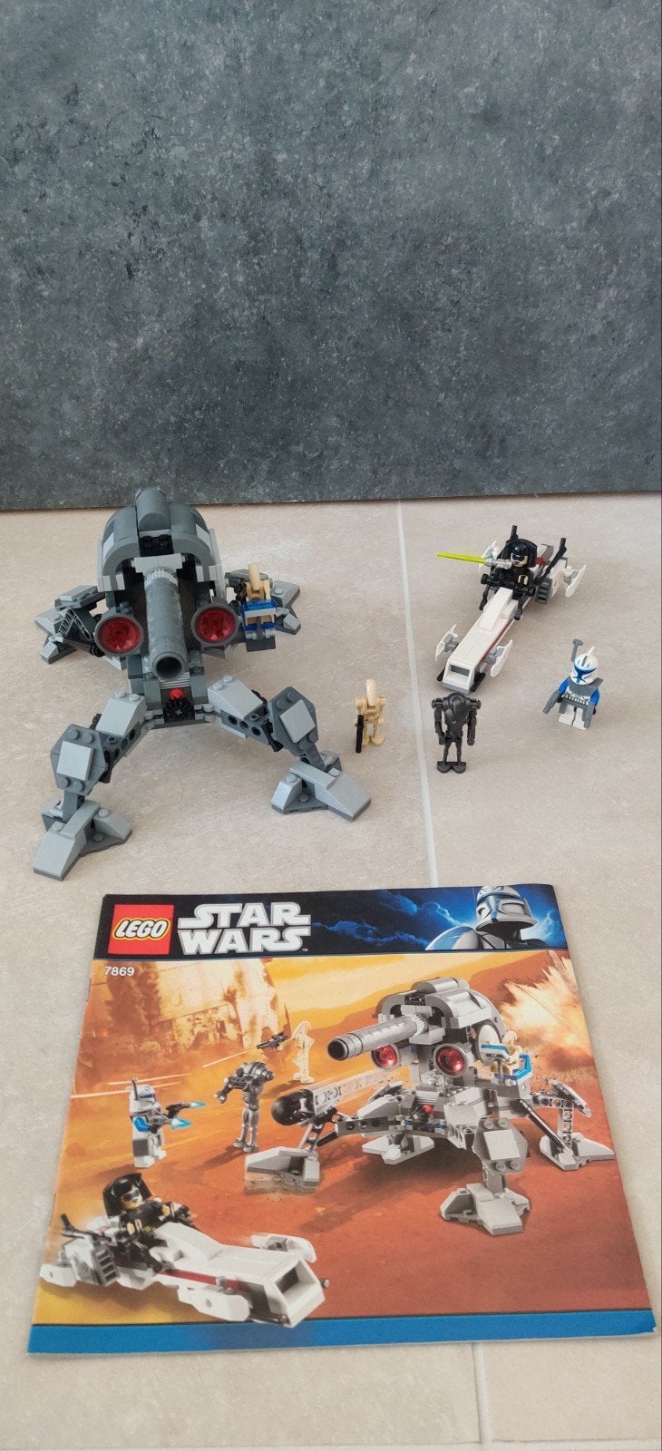 7869 - Battle for Geonosis, Compleet, Star Wars, Lego, Ophalen of Verzenden