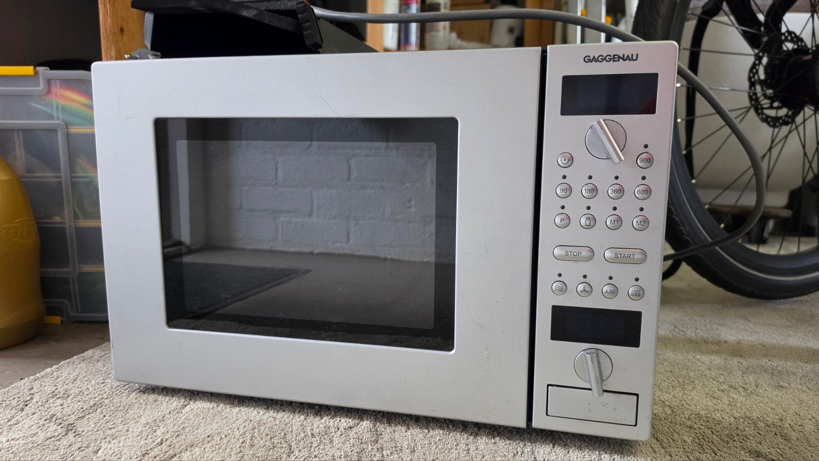 gaggenau combi magnetron, Ophalen, Gebruikt, Inbouw