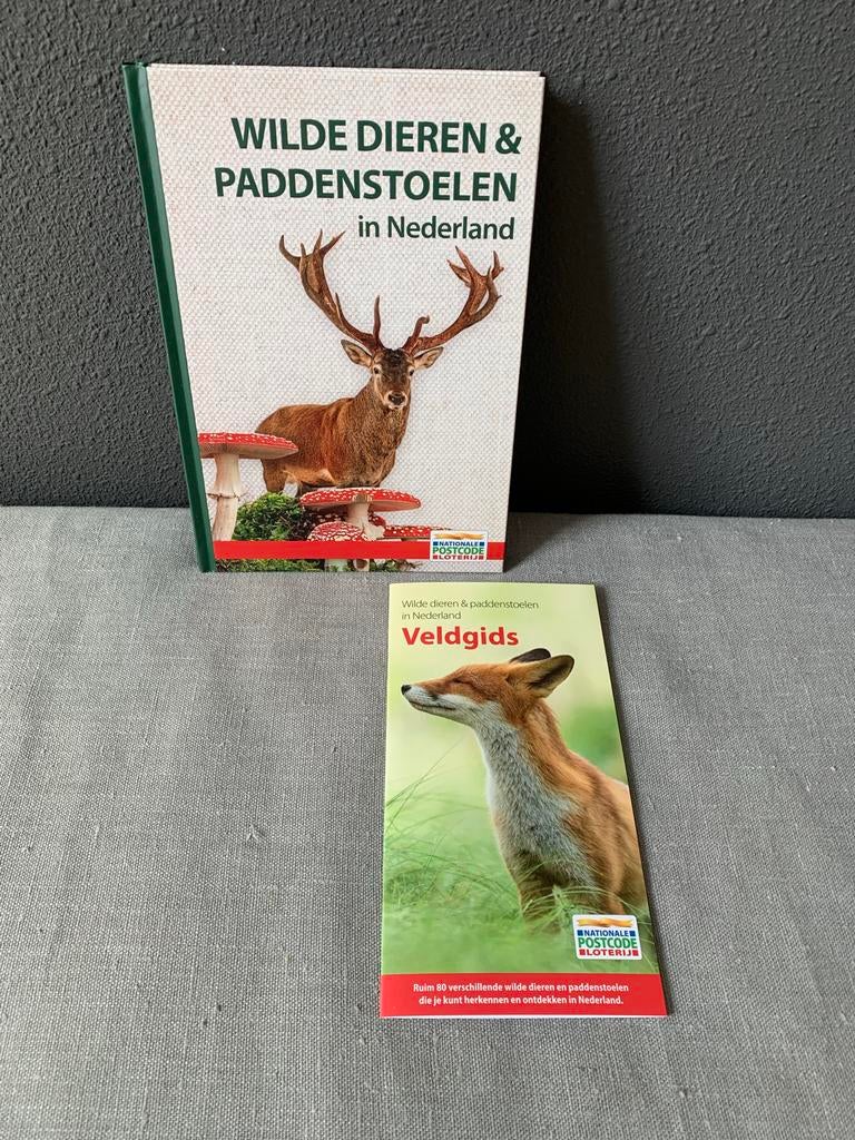 Nieuw Postcode Loterij boek: Wilde Dieren & Paddenstoelen, Boeken, Natuur, Nieuw, Natuur algemeen, Ophalen of Verzenden