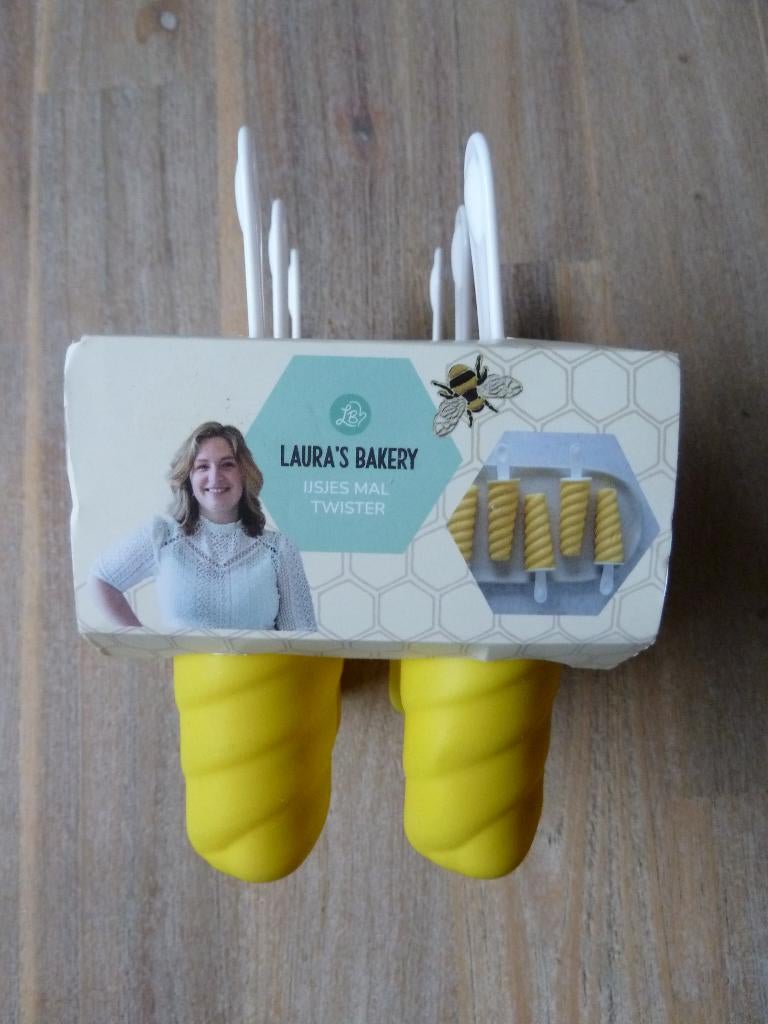 LAURA'S BAKERY siliconen IJSVORMPJES, Ophalen, Nieuw