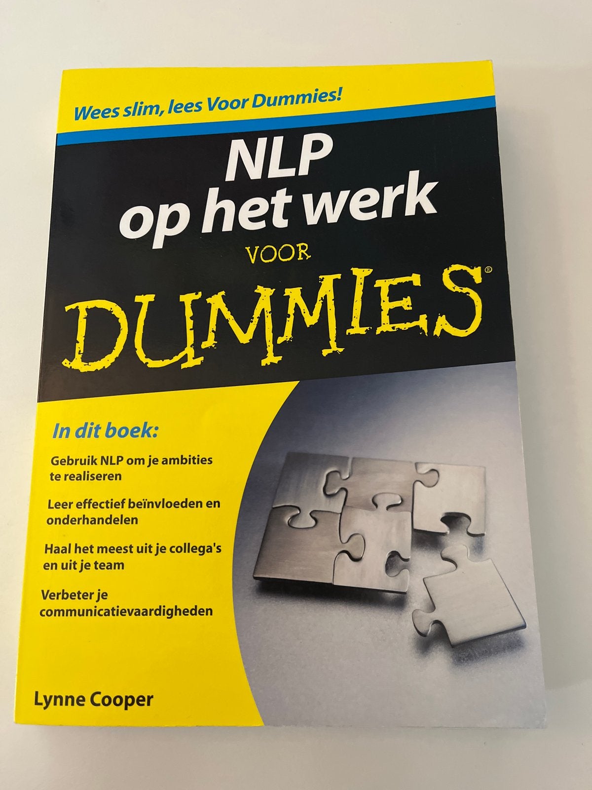 NLP op het werk voor Dummies - Lynne Cooper, Ophalen of Verzenden, Gamma, Zo goed als nieuw, HBO