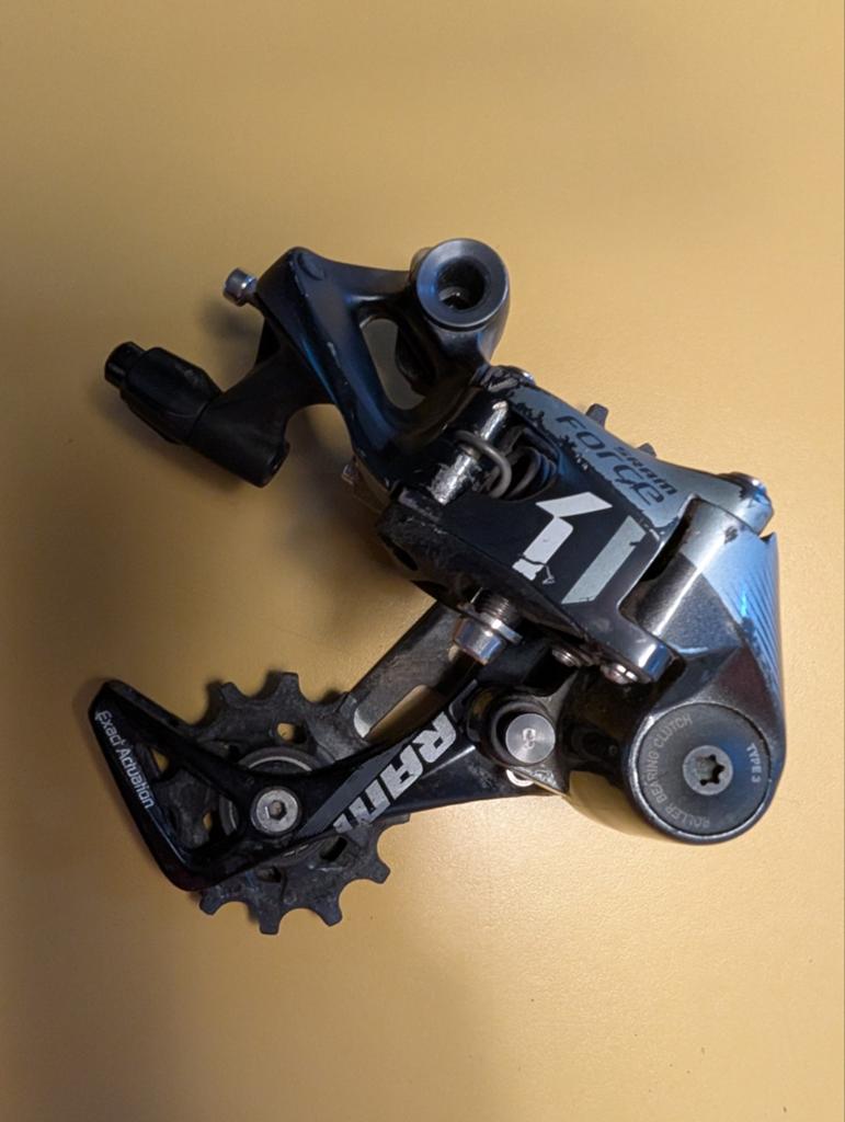 SRAM Force 1 derailleur, Fietsen en Brommers, Fietsonderdelen, Gebruikt, Racefiets, Ophalen of Verzenden, SRAM