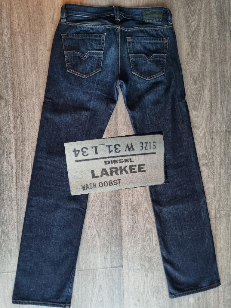 - NIEUWE- Diesel LARKEE W31 L34 * 31x34 - STRAIGHT - #D465, Kleding | Heren, Spijkerbroeken en Jeans, DIESEL, Diesel, Blauw, Nieuw