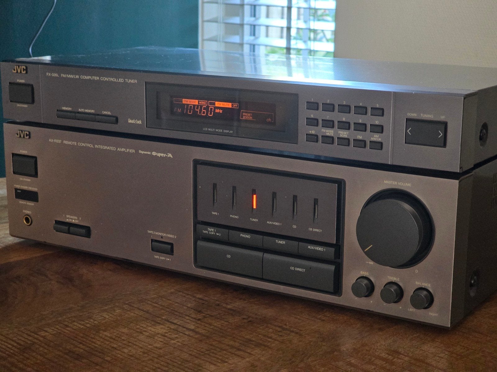 JVC stereo set ( AX-R337), Gebruikt, JVC, Ophalen of Verzenden, Nvt