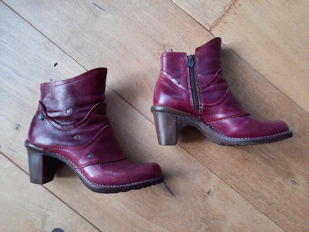 Korte laarsjes El Naturalista mt 40, Kleding | Dames, Schoenen, Ophalen of Verzenden, Zo goed als nieuw, Zwart