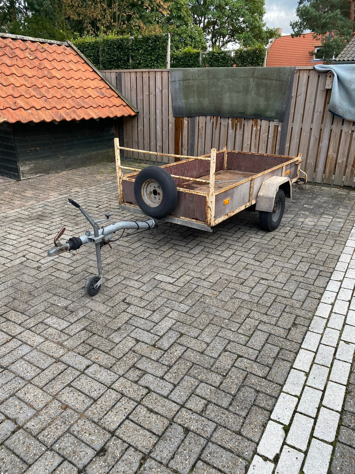 Aanhanger - werkt perfect, Ophalen, Gebruikt