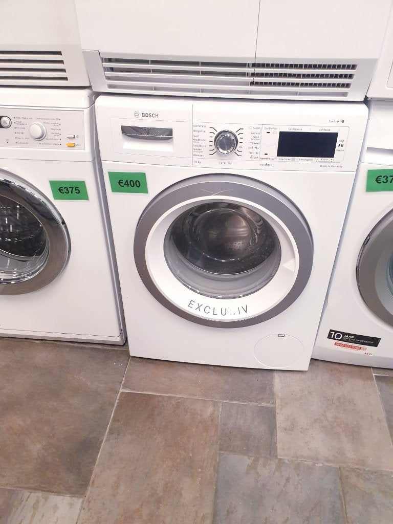 bosch wasmachine 8kg A+ inc 6 mnd garantie, Witgoed en Apparatuur, Ophalen, 1200 tot 1600 toeren, 8 tot 10 kg, Zo goed als nieuw