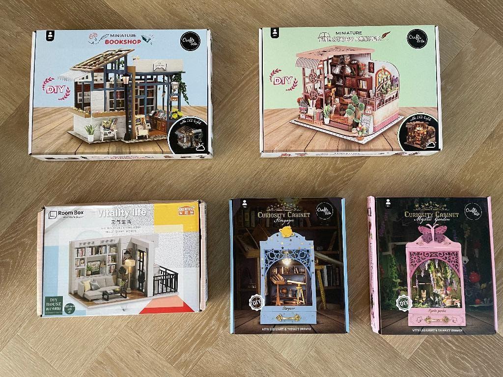 Verschillende diy huisjes, Ophalen, Nieuw, Knutselwerk