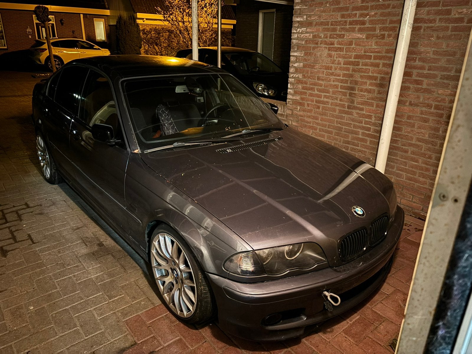Motorkap E46 Stahlgrau, Auto-onderdelen, Ophalen, Gebruikt, Voor, BMW