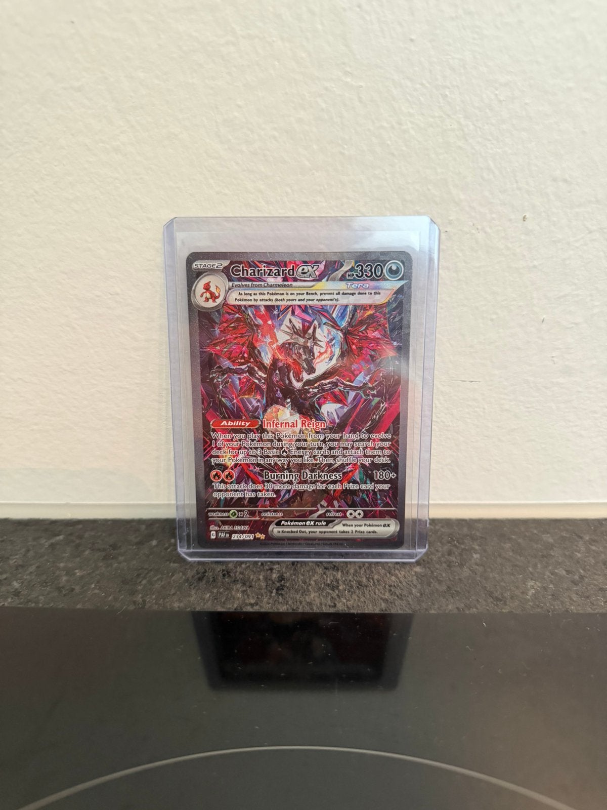 Charizard ex (PAF 234), Ophalen of Verzenden, Nieuw, Losse kaart, Foil
