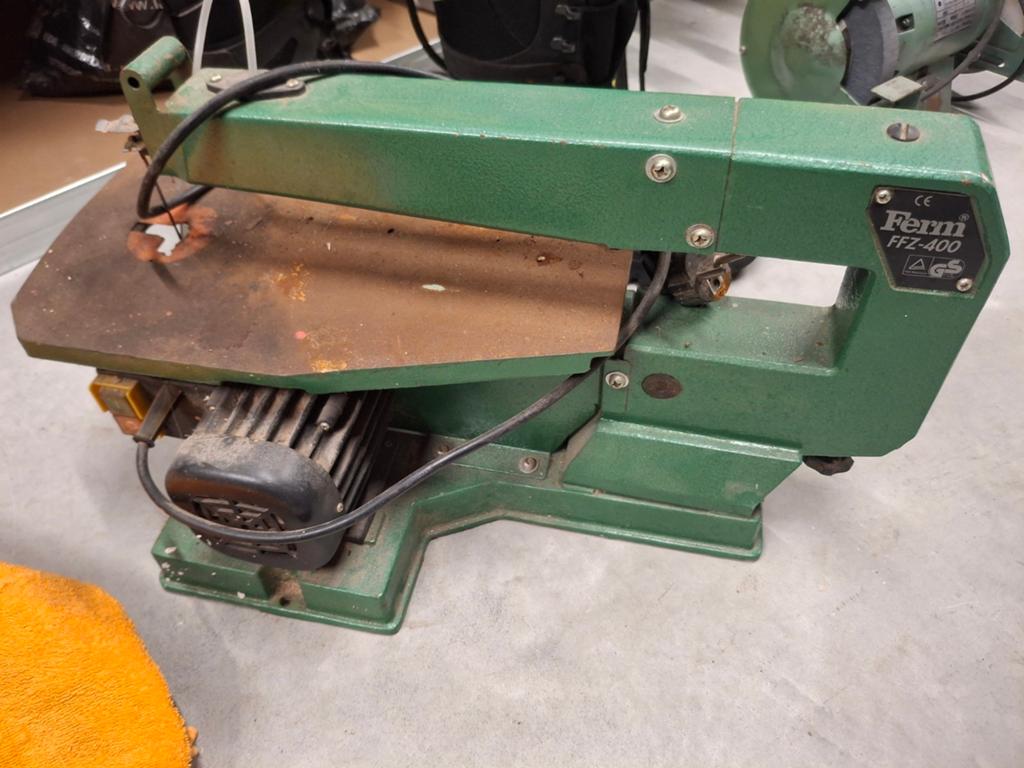 Ferm FFZ-400 Figuurzaagmachine - Gebruikt, Ophalen, Minder dan 30 mm, Gebruikt, Ferm