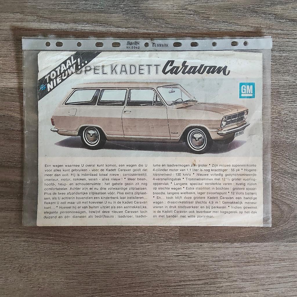 Opel Kadett B, Ophalen of Verzenden, Gelezen, Opel