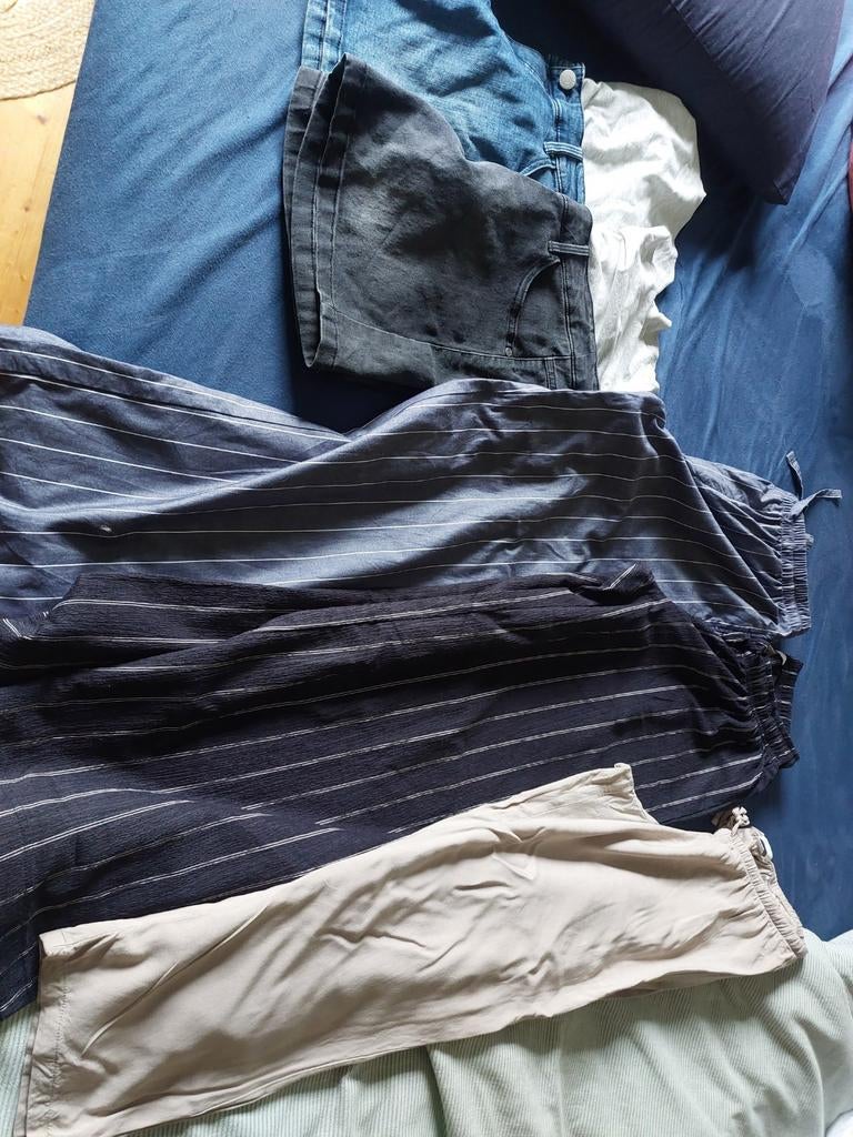 Zomerkleding pakket zwangerschap broeken/kort en lang mt S, Ophalen of Verzenden, Zo goed als nieuw, Maat 36 (S)