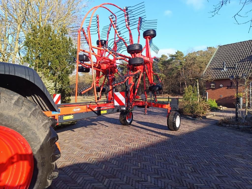nieuwe kuhn ga 7501+ hark, Ophalen, Weidebouw