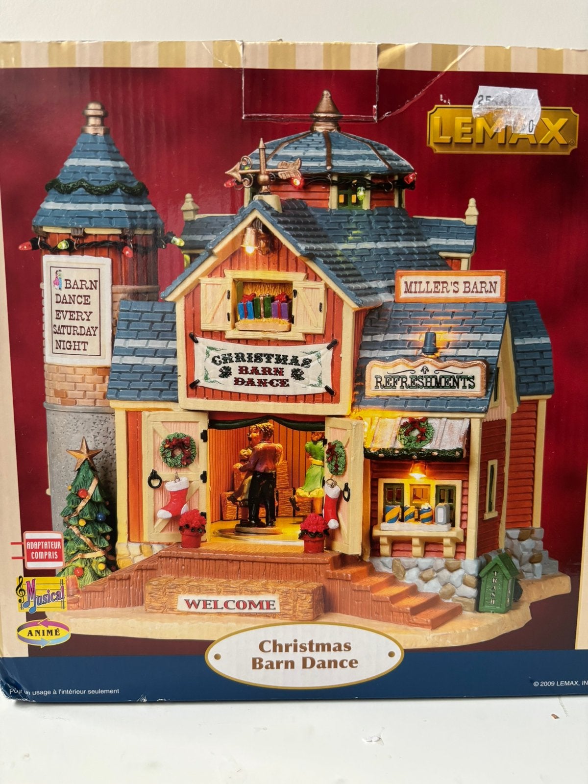Lemax christmas barn dance, Ophalen of Verzenden, Zo goed als nieuw