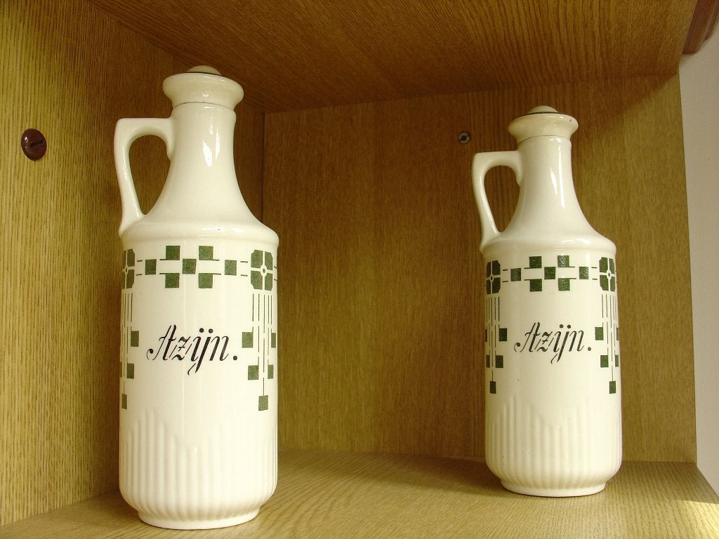 Antieke Willy Azijnflessen, Antiek en Kunst, Ophalen of Verzenden