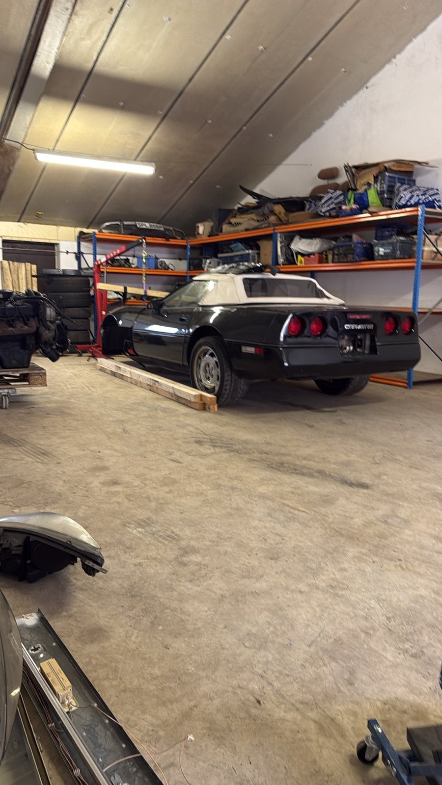 Compleet cabrio dak Corvette C4 1987, Gebruikt, Chevrolet, Voor, Ophalen of Verzenden