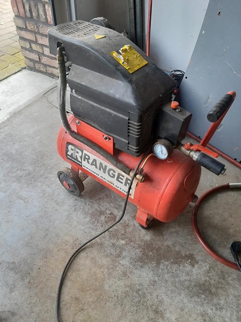 Compressor, 100 liter of meer, Ophalen of Verzenden, Gebruikt, Minder dan 200 liter/min