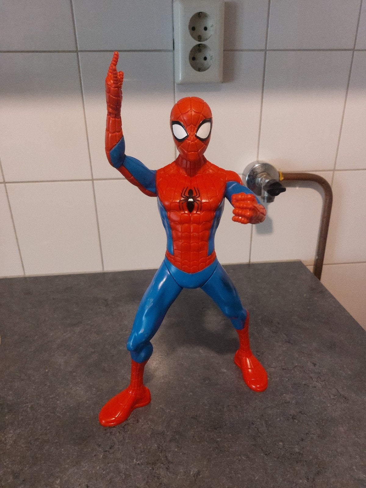 Grote Spiderman actiefiguur - 30 cm, Ophalen of Verzenden, Gebruikt