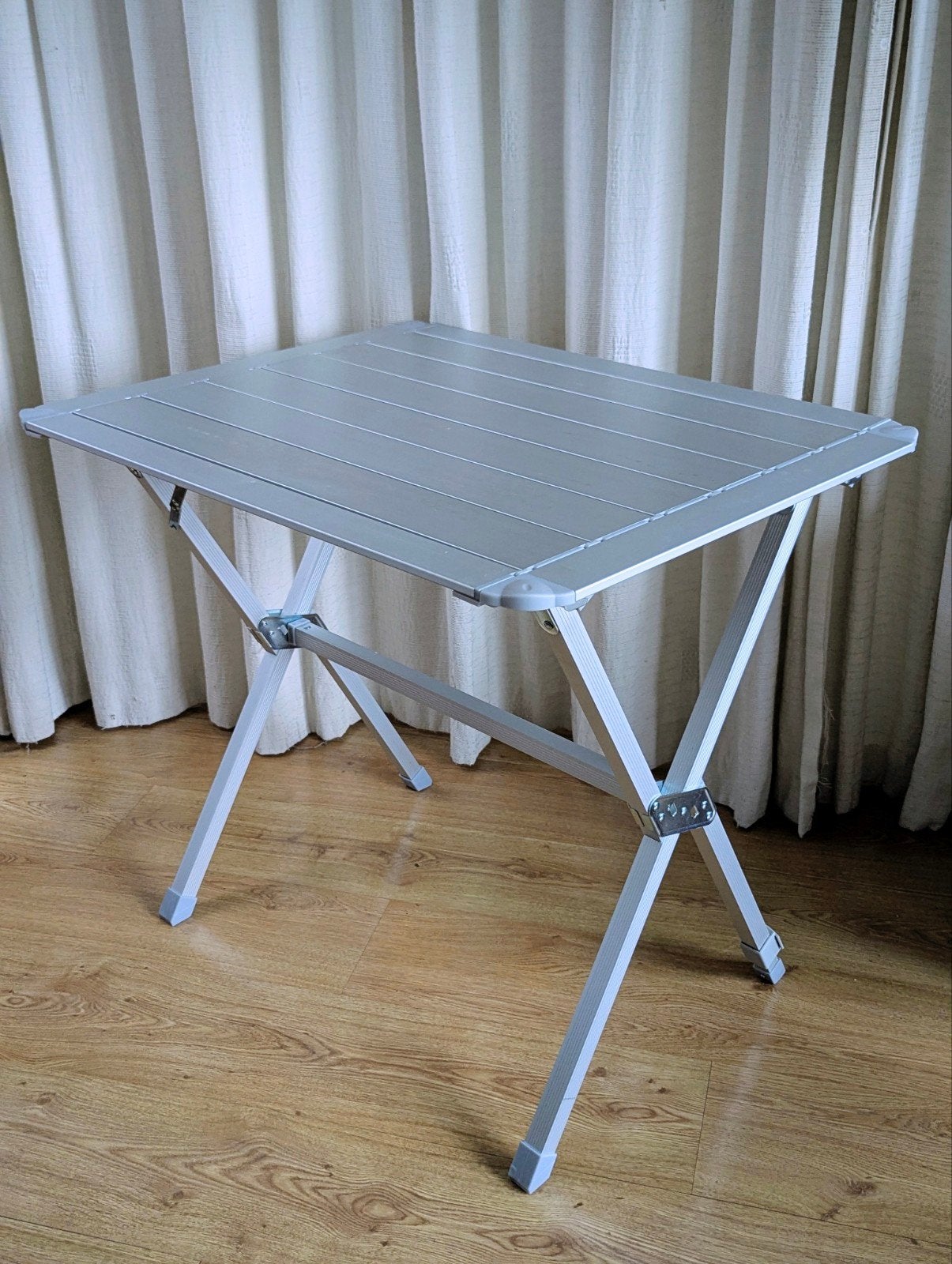 Eurotrail St. Pierre aluminium tafel, Ophalen, Zo goed als nieuw, Campingtafel