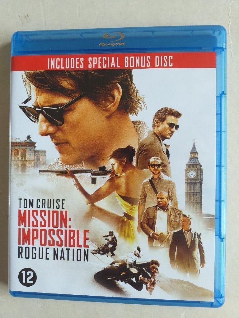 Mission Impossible Rogue Nation 2-Discs Bluray, Engels, Nederlands, Film, Actie