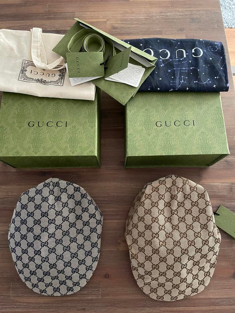 Gucci petten caps petjes baretten S in maat 57 en 58 cm, Ophalen of Verzenden, Nieuw