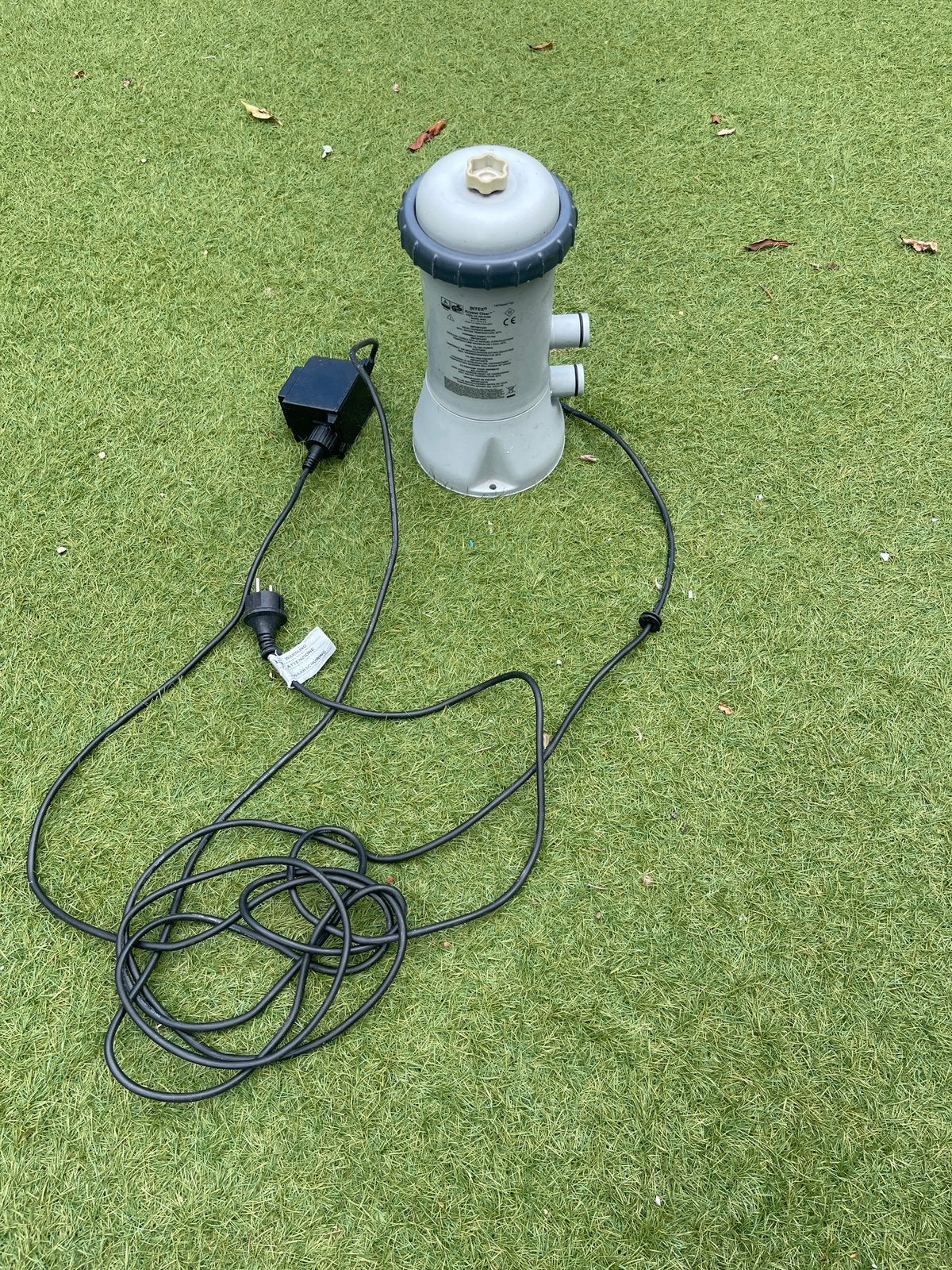 Intex 604G filterpomp / zwembad pomp, Ophalen of Verzenden, Zo goed als nieuw, Filter