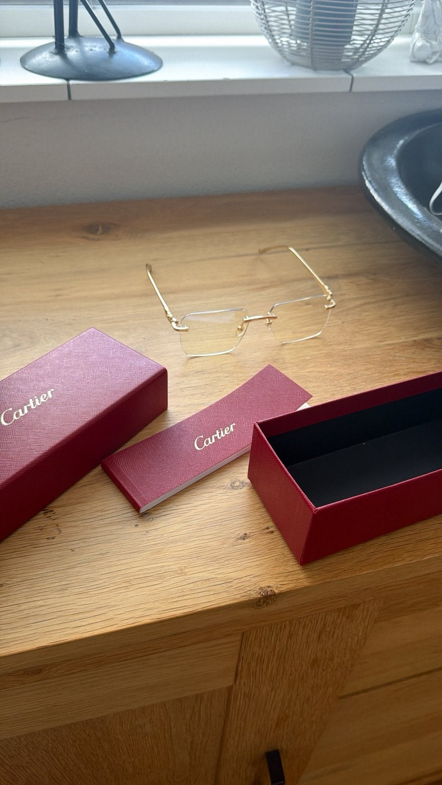 Cartier bril, Ophalen of Verzenden, Zo goed als nieuw, Bril, Overige merken