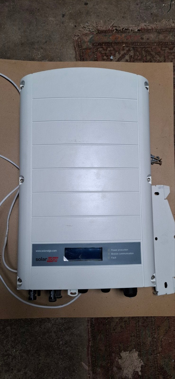 SolarEdge SE4000 omvormer met optimizers, Doe-het-zelf en Verbouw, Zonnepanelen en Toebehoren, Ophalen, Gebruikt, Overige typen