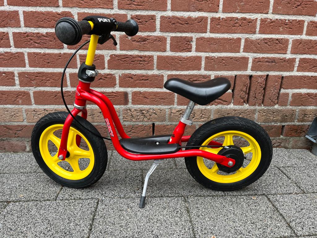 Puky loopfietsje, i.z.g.st., Fietsen en Brommers, Ophalen, Gebruikt, Trommelrem, Minder dan 16 inch
