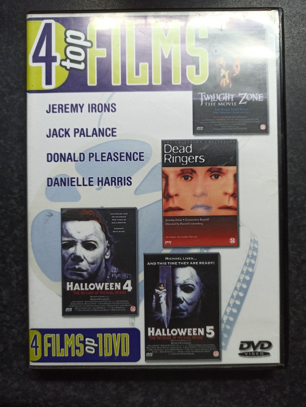 Dvd, 4 Top films, op 1 dvd., Cd's en Dvd's, Alle leeftijden, Verzenden, Nieuw in verpakking