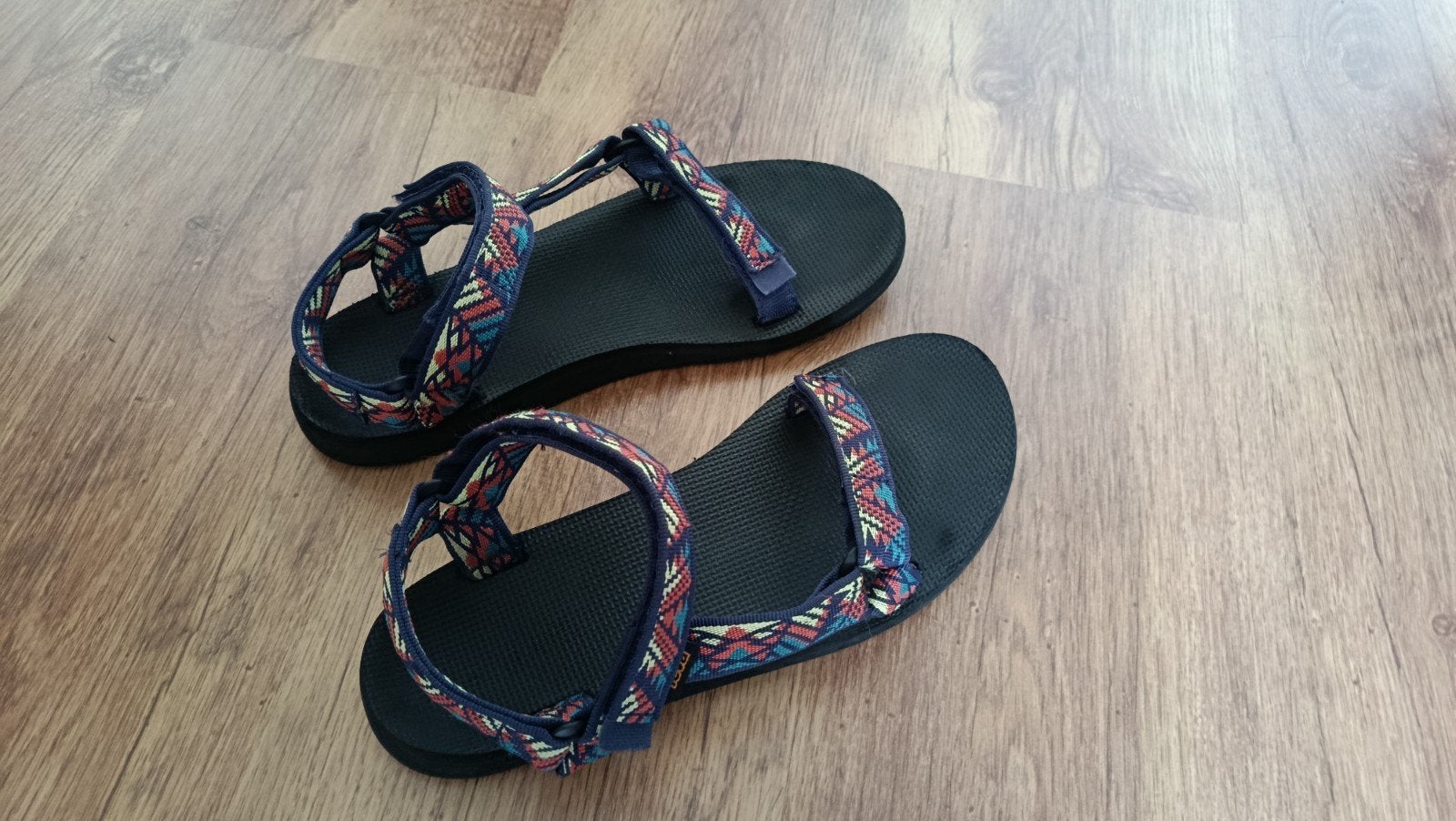 Teva sandalen - maat 42, Sandalen, Blauw, Gedragen, Ophalen of Verzenden