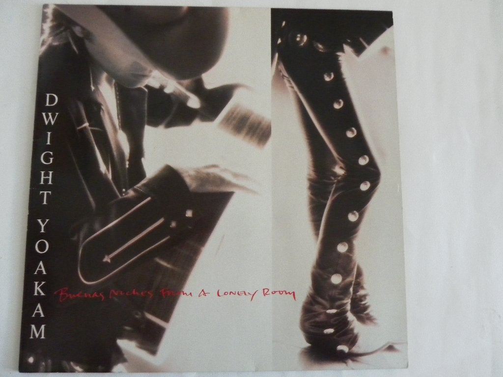 LP Dwight Yoakam - Buenas Noches From A Lonely Room, Ophalen of Verzenden, 1980 - 1989, Zo goed als nieuw, 12 inch